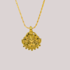 Antique Gold Metal Pendant,Divine - Image 2